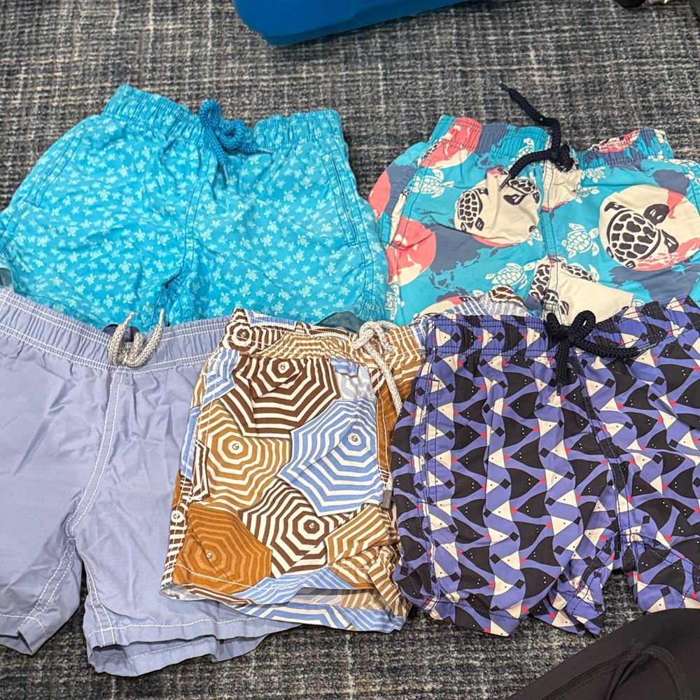 Vilebrequin Boys Bathingsuits (5 of them all sz 6 ans)